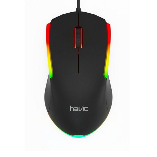 HAVIT OPTIČKI MIŠ HV-MS839 USB RGB crni - Slika 2