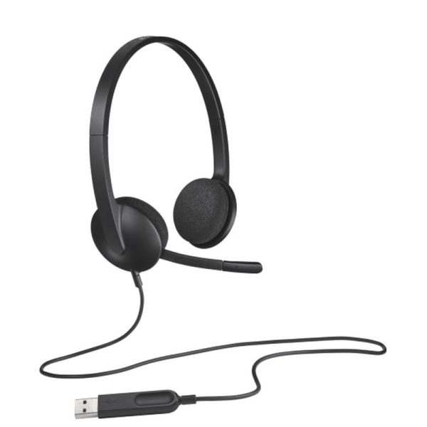 Logitech H340 stereo slušalice sa mikrofonom, USB (981-000475) - Slika 4