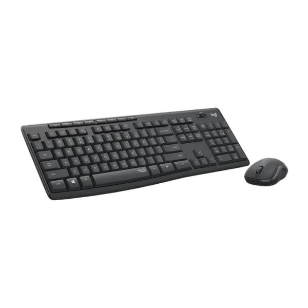 Logitech MK295 Silent bežična tipkovnica+miš, USB, tamnosiva (920-009809) - Slika 2