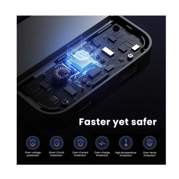 UGREEN Prijenosni punjač (Powerbank) 10000mAh, USB-C, sivi - Slika 5