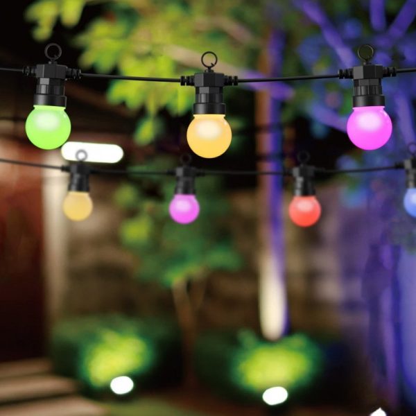 WOOX WiFi Smart LED Smart Party Lighting String 5.5W, IP65, 9m - Slika 3