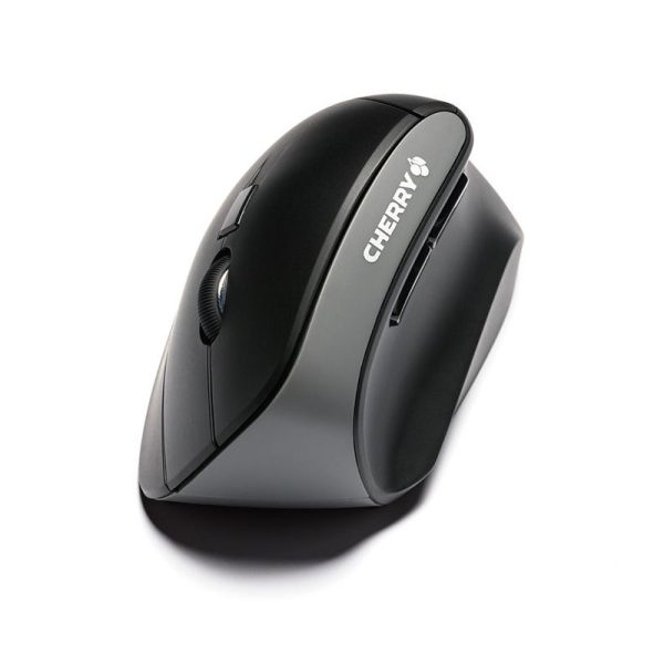 Cherry MW 4500 bežični vertikalni ergonomski optički miš za dešnjake, crni - Slika 6