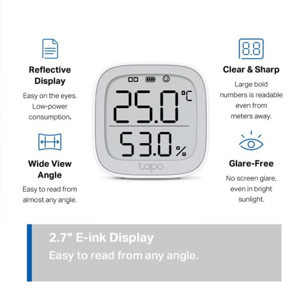 TP-Link Tapo T315 Smart senzor temperature i vlage - Slika 5
