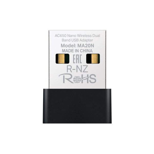 Mercusys AC650 Nano Wireless Dual Band USB Adapter - Slika 2