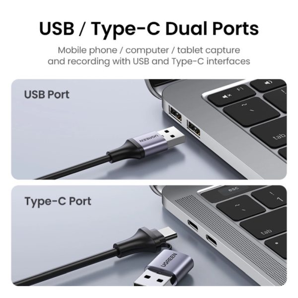 UGREEN adapter USB-C/A na HDMI Video capture card - Slika 4