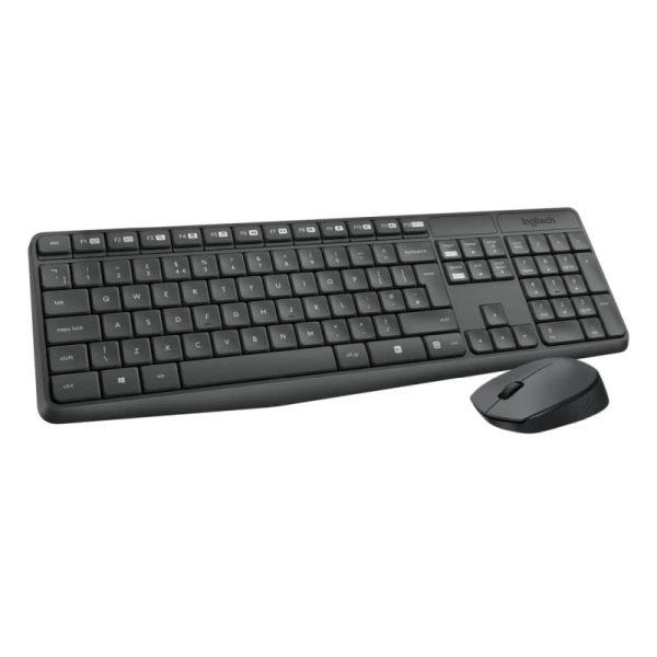 Logitech MK235 bežična tipkovnica+miš, USB, crna (920-008031) - Slika 3