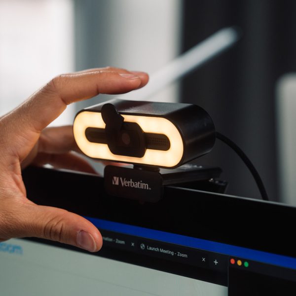 Verbatim AWC-02 web kamera, Full HD 1080p sa autofokusom, mikrofonom i svijetlom - Slika 5