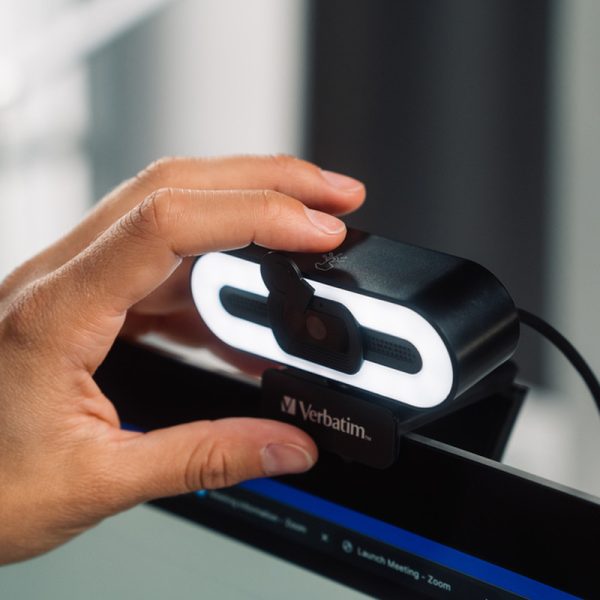 Verbatim AWC-02 web kamera, Full HD 1080p sa autofokusom, mikrofonom i svijetlom - Slika 6