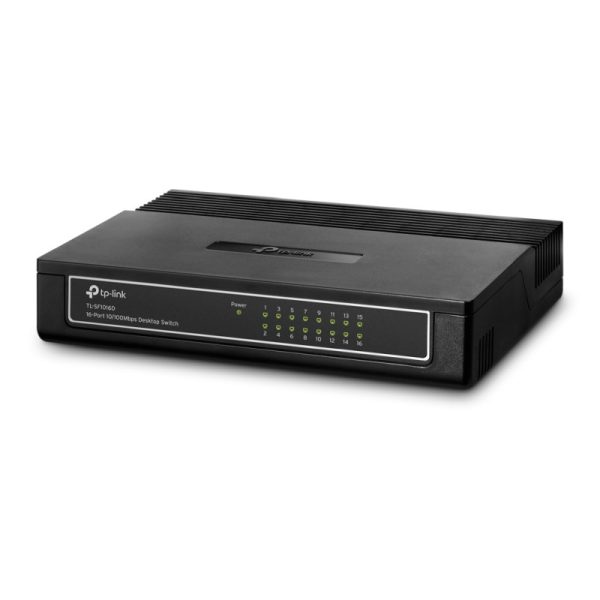 TP-Link 16-port Desktop preklopnik (Switch), 16×10/100M RJ45 ports, plastično kućište - Slika 2
