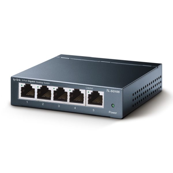 TP-Link 5-port Gigabit Desktop preklopnik (Switch), 5×10/100/1000M RJ45 ports, metalno kućište - Slika 2