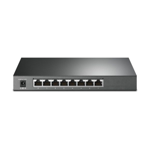 TP-Link Omada JetStream 8-port Gigabit Smart PoE+ preklopnik (Switch), 8×10/100/1000M RJ45 ports, 4×PoE+ ports (64W) - Slika 3