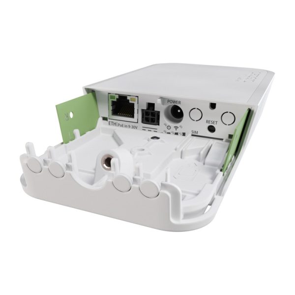 Mikrotik wAP LTE kit - 3x DC inputs (PoE-IN-Dc jack, Automotive), Passive PoE, 802.11 b/g/n wireless, 1x 10/100 ethernet ports, 1 Modern (Mini SIM) slot, IP54 - Slika 3