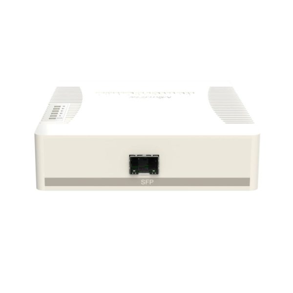 Mikrotik Cloud Smart Switch CSS106-1G-4P-1S (RB260GSP) 5-port Gigabit PoE-out smart preklopnik sa SFP cage, SwOS, plastično kućište, PSU, 53W - Slika 3