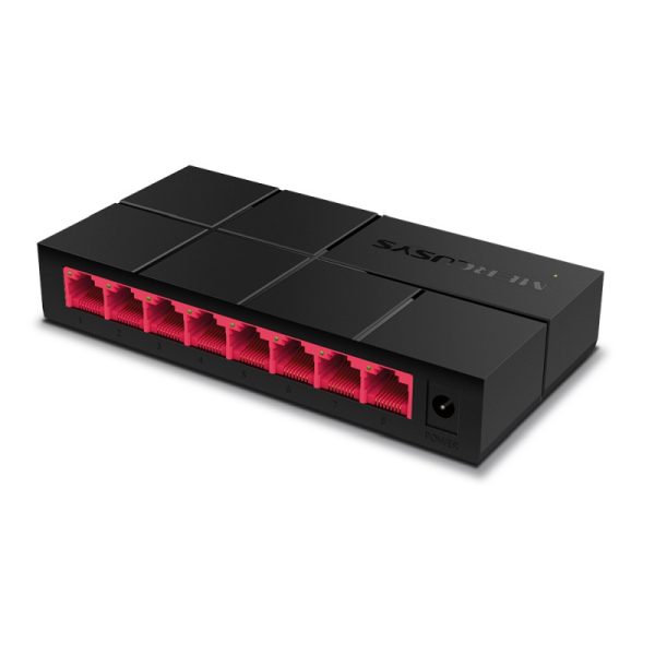 Mercusys 8-port Gigabit mini Desktop preklopnik (Switch), 8×10/100/1000M RJ45 ports, plastično kućište - Slika 2