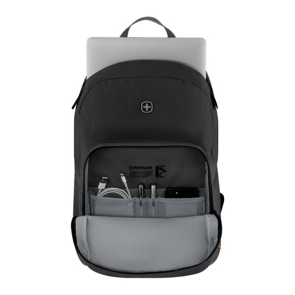 Wenger ruksak Crango za prijenosnike do 16", crni - Slika 5