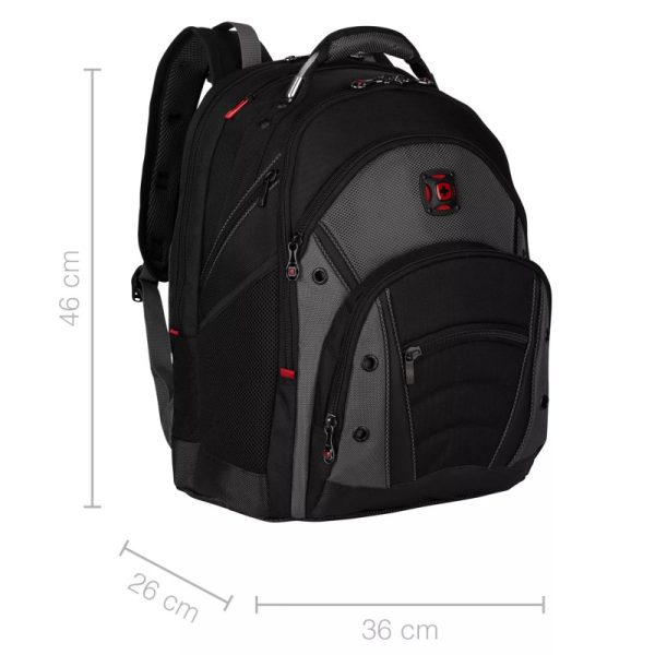Wenger ruksak Synergy za prijenosnike do 16", crno/sivi - Slika 4
