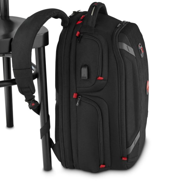 Wenger ruksak PlayerOne za prijenosnike do 17.3", crni - Slika 10