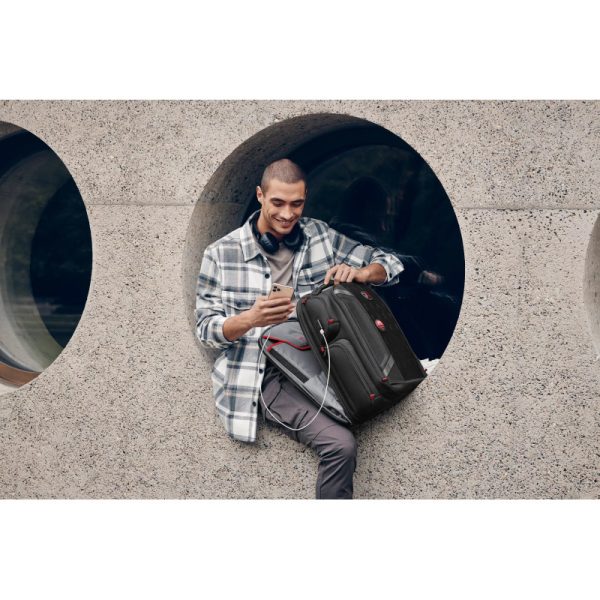 Wenger ruksak PlayerOne za prijenosnike do 17.3", crni - Slika 15