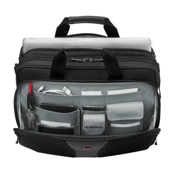 Wenger torba Legacy Double za prijenosnike do 16", crno-siva - Slika 5
