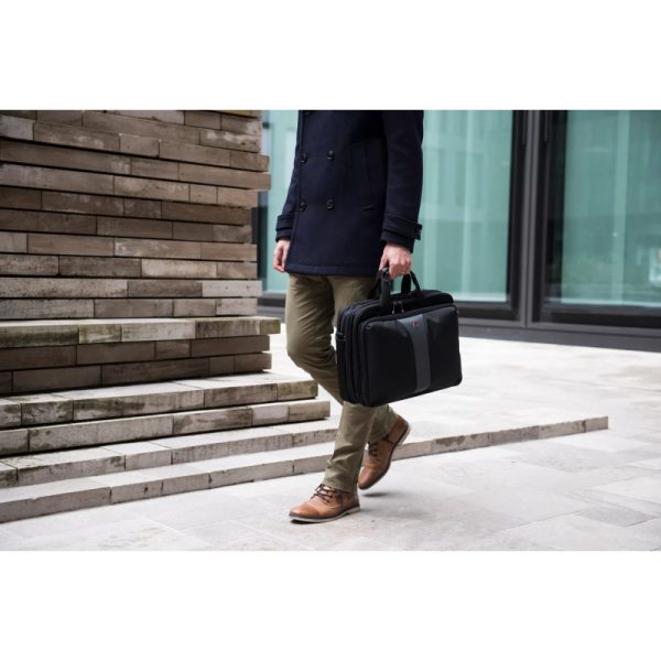 Wenger torba Legacy Double za prijenosnike do 16", crno-siva - Slika 9