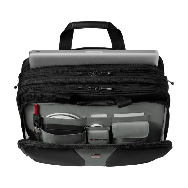 Wenger torba Legacy Triple za prijenosnike do 17", crna - Slika 4