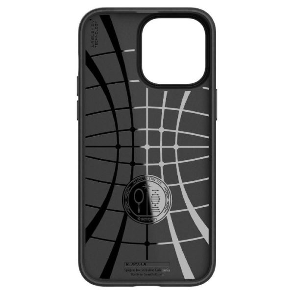 Spigen Core Armor, zaštitna maska za telefon, mat crna - iPhone 15 Pro Max (ACS06441) - Slika 4