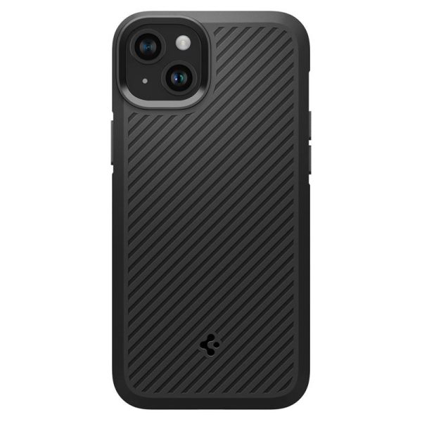 Spigen Core Armor, zaštitna maska za telefon, mat crna - iPhone 15 Plus (ACS06454) - Slika 2
