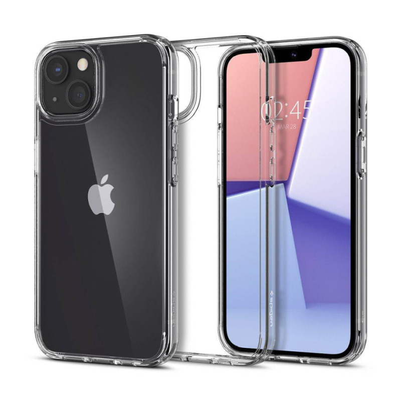 Spigen Ultra Hybrid, zaštitna maska za telefon, prozirna - iPhone 15 Plus (ACS06653)