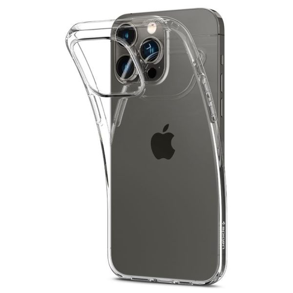Spigen Liquid Crystal, zaštitna maska za telefon, prozirna - iPhone 14 Pro - Slika 3