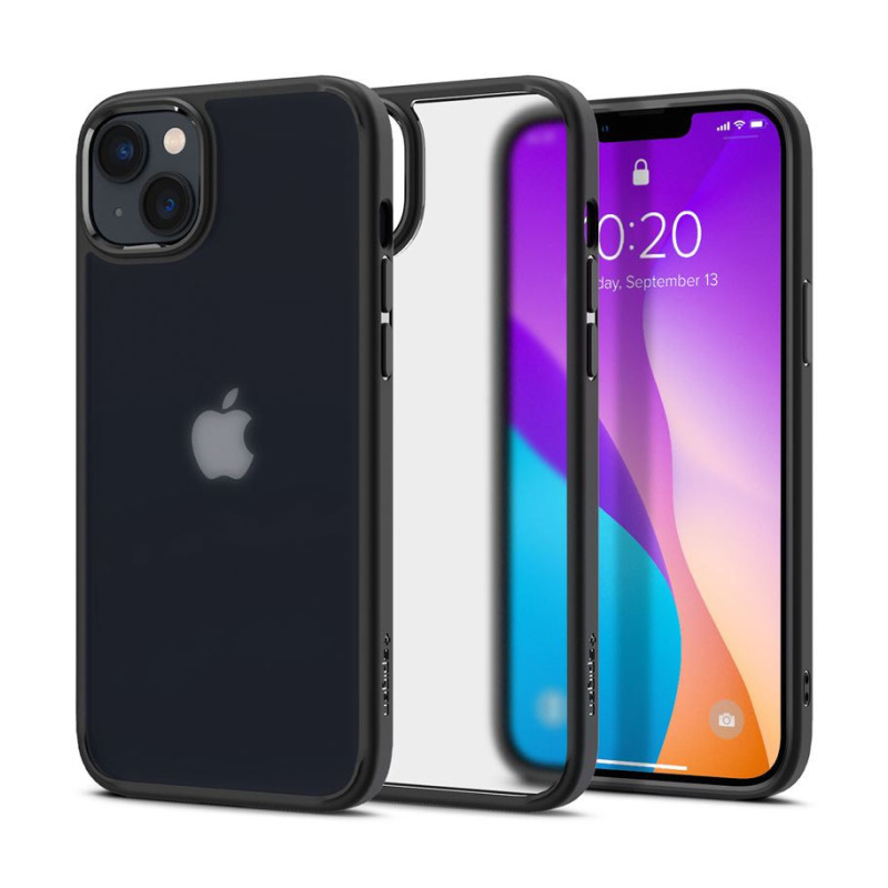 Spigen Ultra Hybrid, zaštitna maska za telefon, frost black - iPhone 14 Plus (ACS04901)