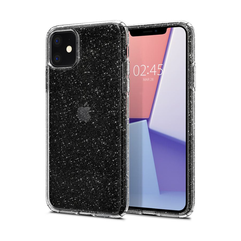 Spigen Liquid Crystal, zaštitna maska za telefon, Glitter - iPhone 11 (076CS27181)