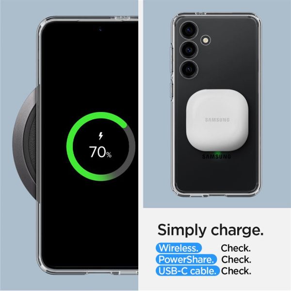 Spigen Ultra Hybrid, matt black zaštitna maska za telefon - Samsung Galaxy S24 + (ACS07330) - Slika 4