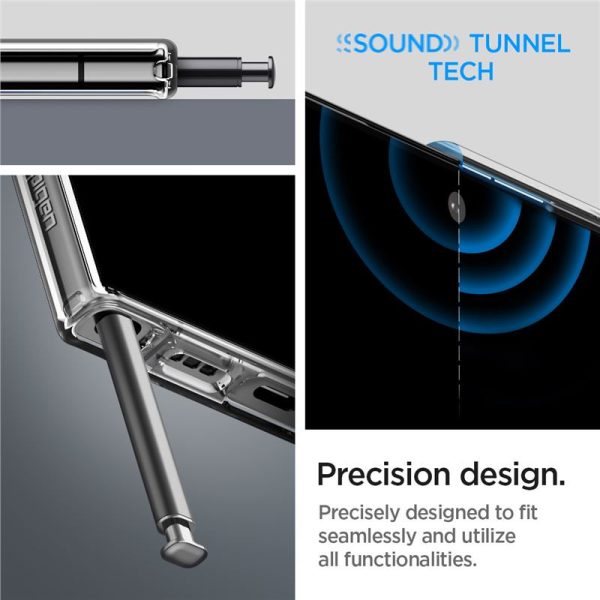 Spigen Liquid Crystal, zaštitna maska za telefon, prozirna - Samsung Galaxy S23 Ultra - Slika 5