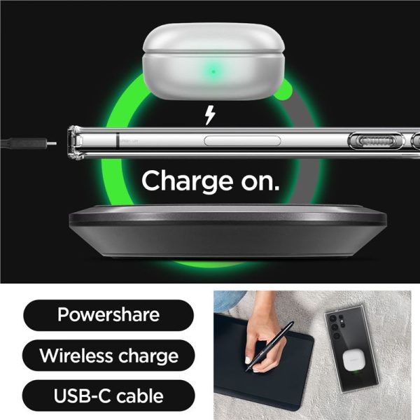 Spigen Ultra Hybrid, zaštitna maska za telefon, prozirna - Samsung Galaxy S23 Ultra - Slika 3