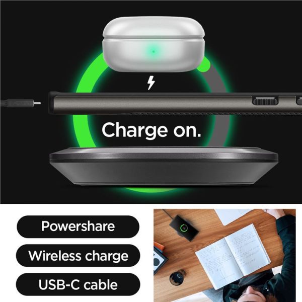 Spigen Neo Hybrid, zaštitna maska za telefon, gunmetal - Samsung Galaxy S23 Ultra (ACS05627) - Slika 5