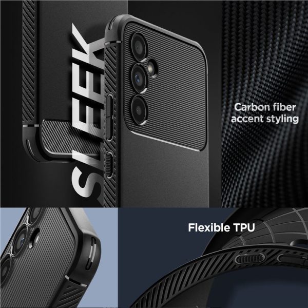 Spigen Rugged Armor, zaštitna maska za telefon, crna - Samsung Galaxy A54 5G (ACS05888) - Slika 5