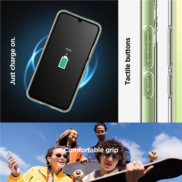 Spigen Ultra Hybrid, zaštitna maska za telefon, prozirna - Samsung Galaxy A34 5G (ACS05904) - Slika 5