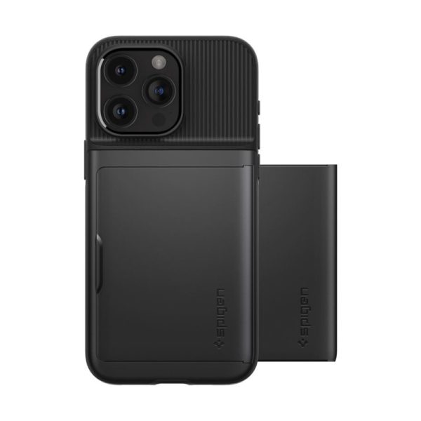 Spigen Slim Armor CS, black - iPhone 15 Pro (ACS06728) - Slika 2