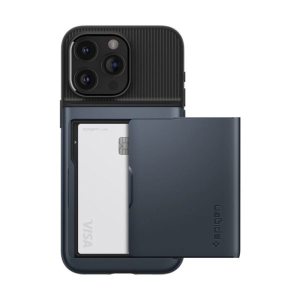 Spigen Slim Armor CS, metal slate - iPhone 15 Pro (ACS06730) - Slika 2