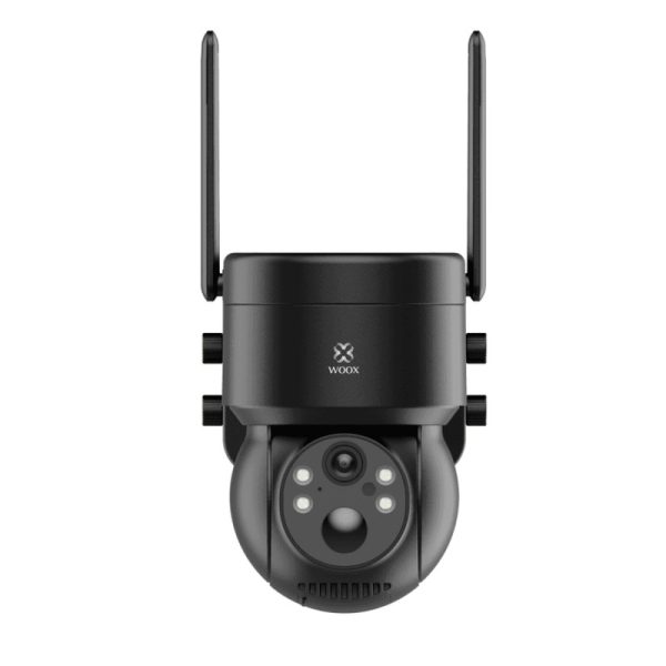 WOOX WiFi Smart vanjska kamera + solarni panel za punjenje, Full HD 1080P, PTZ,  microSD, baterija 5200mAh, IP65 vodootporna, Alexa & Google Assistant, WooxHome app (R3569) - Slika 2