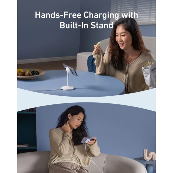 Anker MagGo stalak za bežično punjenje, 15W, bijeli (A25X1H21) - Slika 6