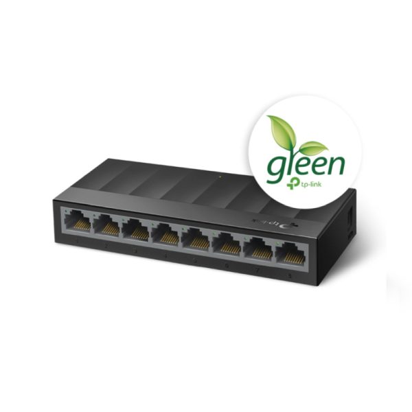 TP Link 8-port Gigabit Desktop preklopnik (Switch), 802.3X Flow Control, vanjsko napajanje - Slika 2
