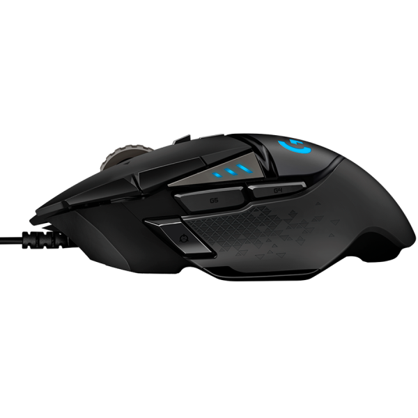 Logitech G502 Hero High Performance igraći optički miš, USB, crni (910-005471) - Slika 3