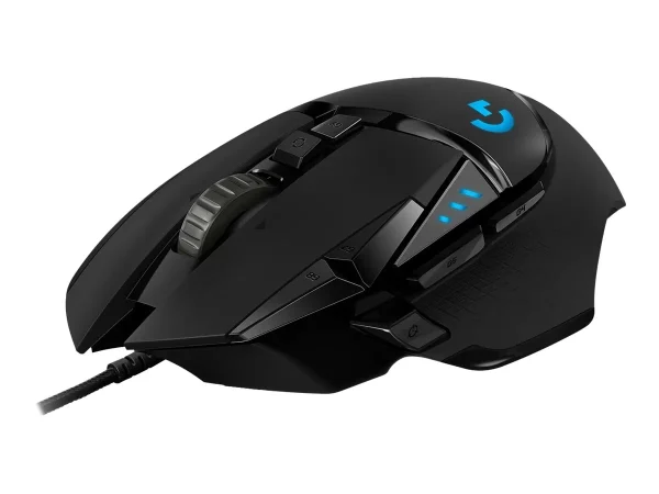 Logitech G502 Hero High Performance igraći optički miš, USB, crni (910-005471) - Slika 2