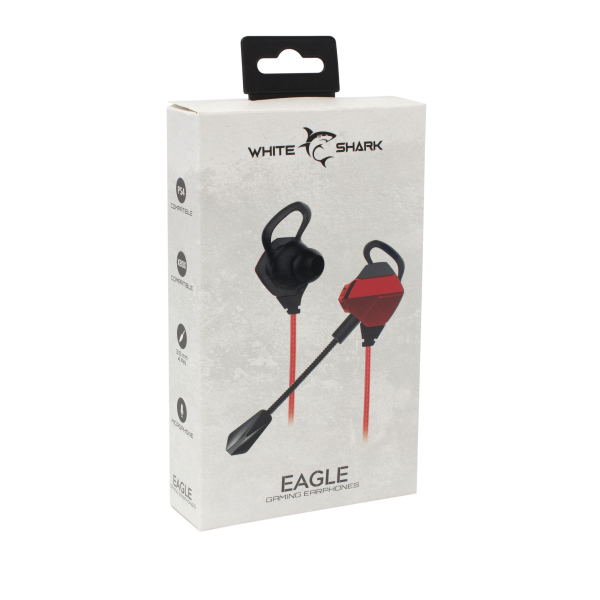 White Shark IN-EAR SLUŠALICE + MIKROFON GE-536 EAGLE - Slika 3