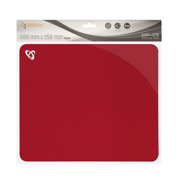 SBOX PODLOGA ZA MIŠ MP-03 Crvena - Slika 3