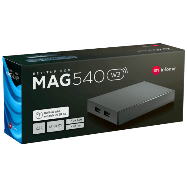 Mag Prijemnik IPTV za Stalker midlleware, WiFI - MAG 540 W3 - Slika 2