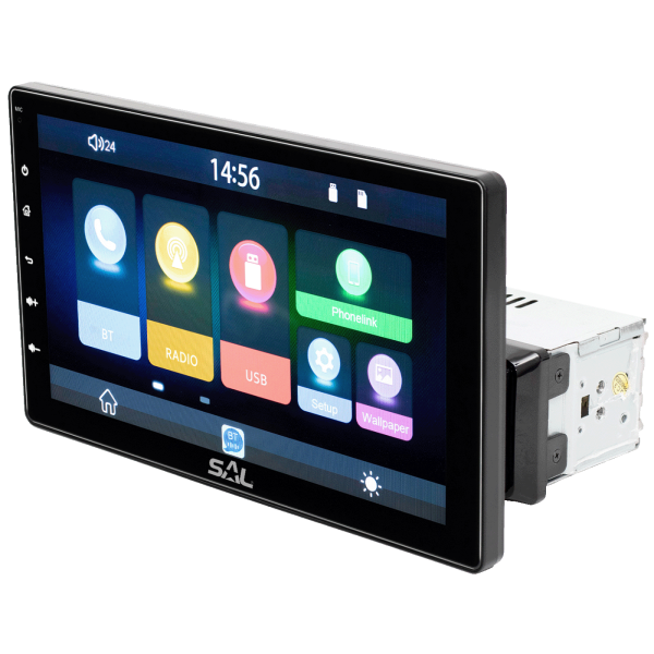 SAL Auto radio, 4 x 45W, 9" LCD Display, BT, USB, microSD - VB X1000 - Slika 2