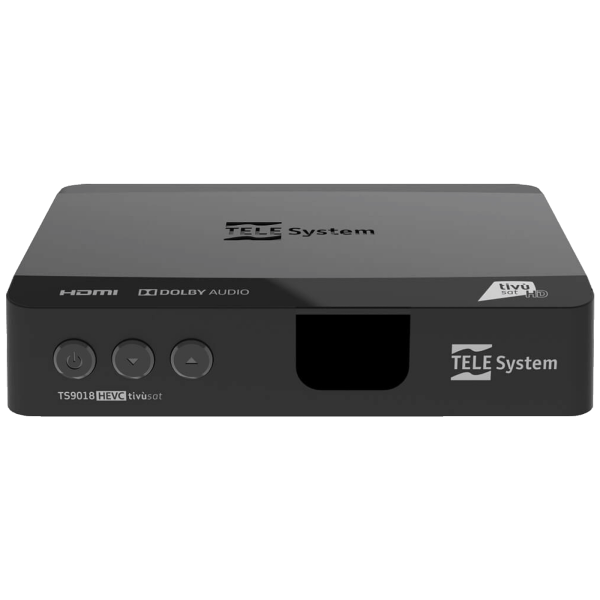 TELE System Prijemnik satelitski, DVB-S/S2 sa tivùsat smart karticom - TS9018HEVC HD tivùsat - Slika 2
