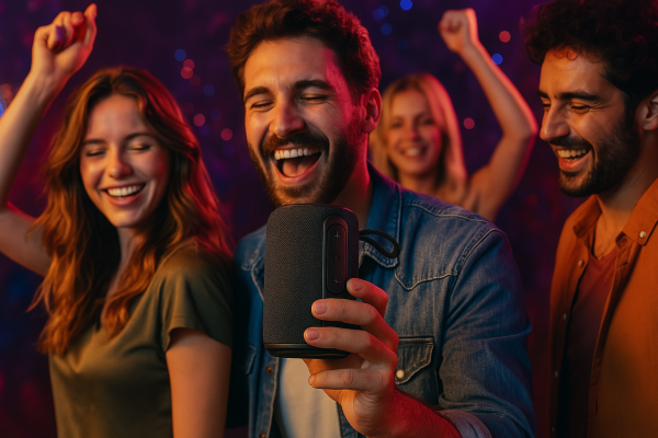 Bluetooth zvučnik Adda Collins SP-005-BK, Pulse, 10W, IPX6, crna - Slika 2